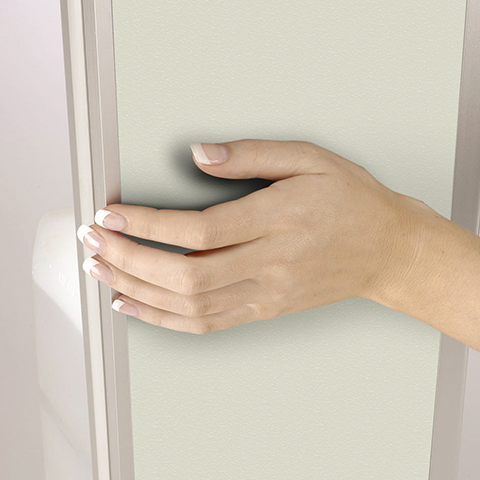 wardrobe door system integrated handle